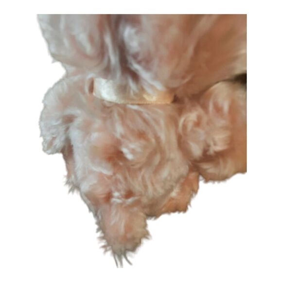 Russ Berries Pink Isabella Plush 8" Stuffed Animal Bears ribbon corduroy paws - Picture 7 of 7